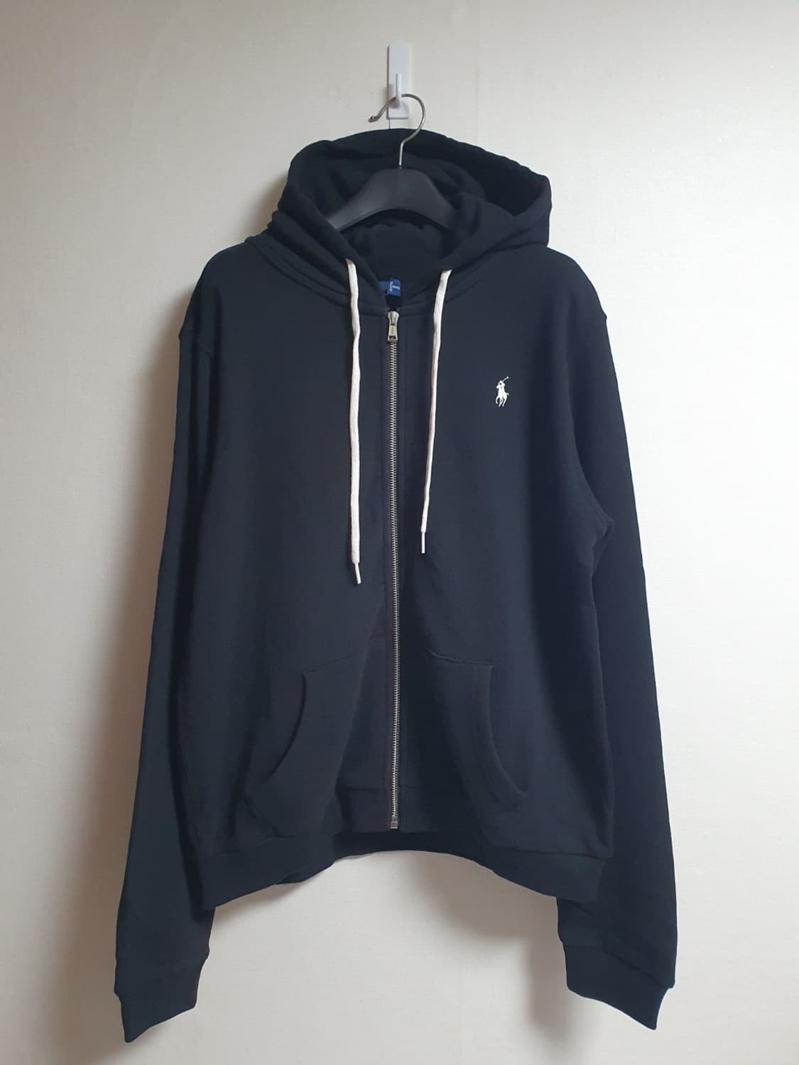 폴로랄프로렌 여성용 후드 집업 블랙 L 상품이미지1