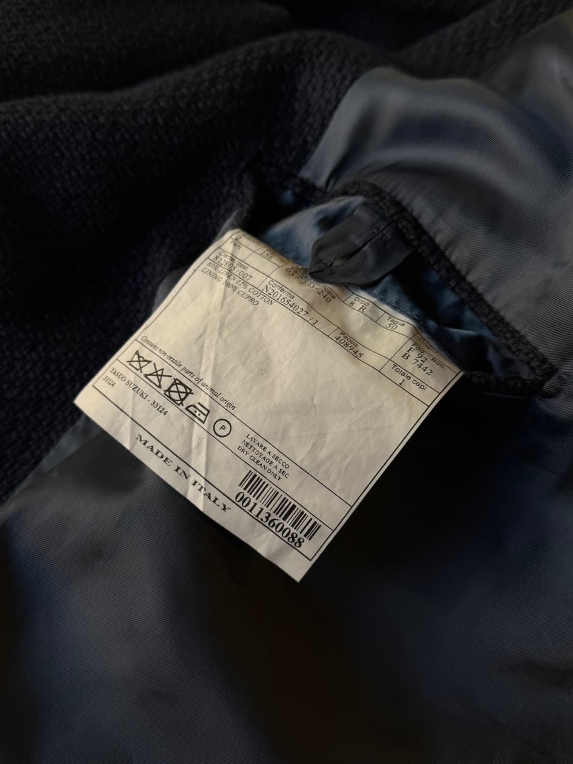 벨베스트 더블 브레스티드 자켓 100 상품이미지5