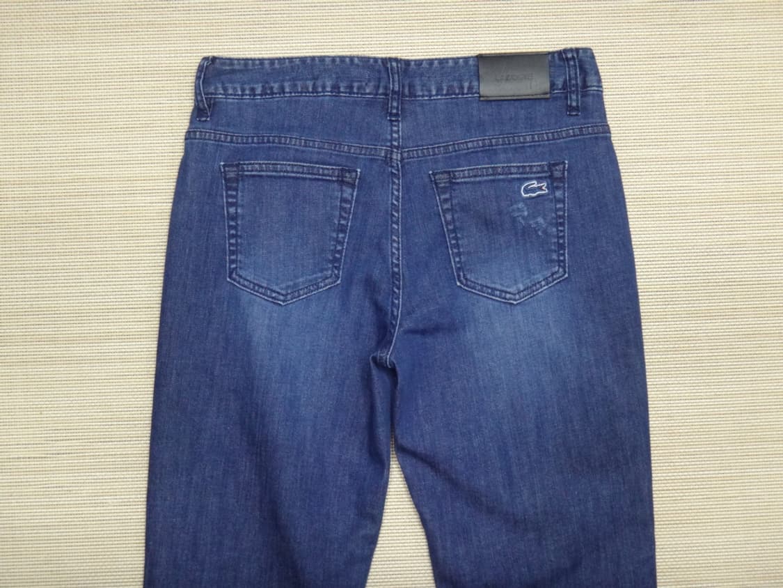 (호칭34) 라코스테 LACOSTE 여성 스트레치 데님 팬츠 상품이미지5
