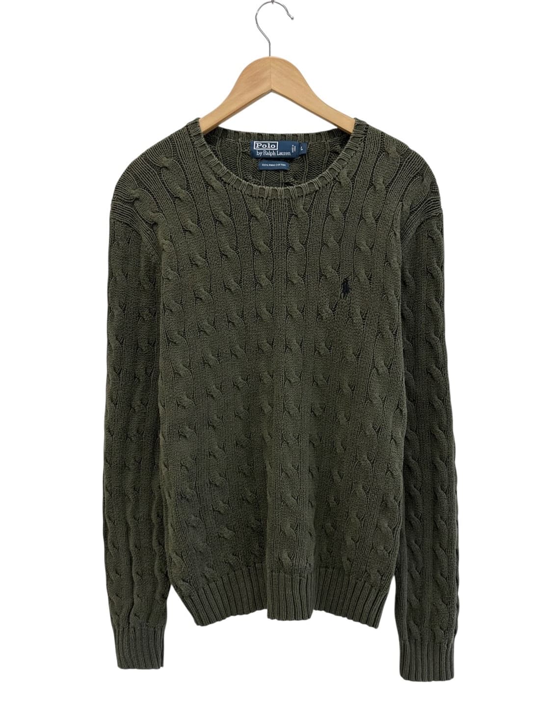 00s 폴로 피마코튼 니트 (L) 상품이미지1