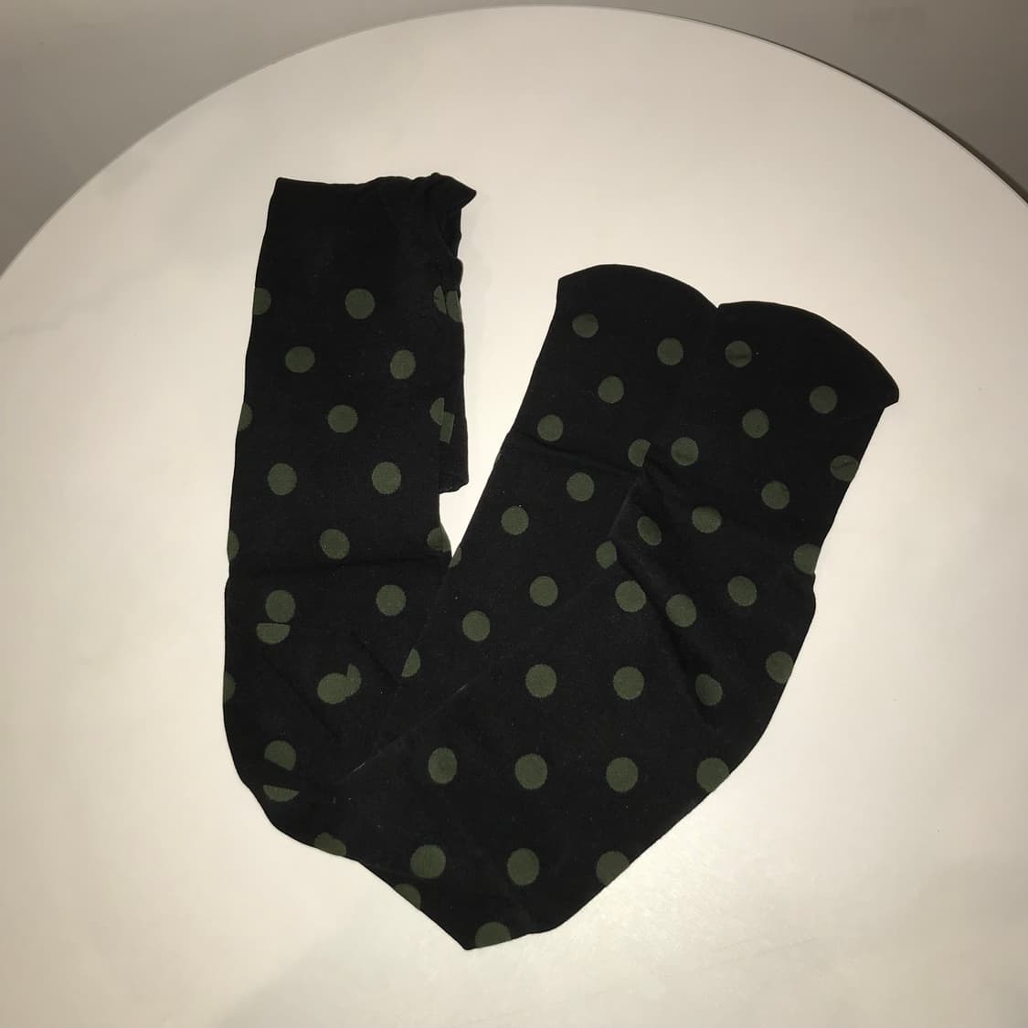 Green dot stocking 그린 도트 스타킹 상품이미지2