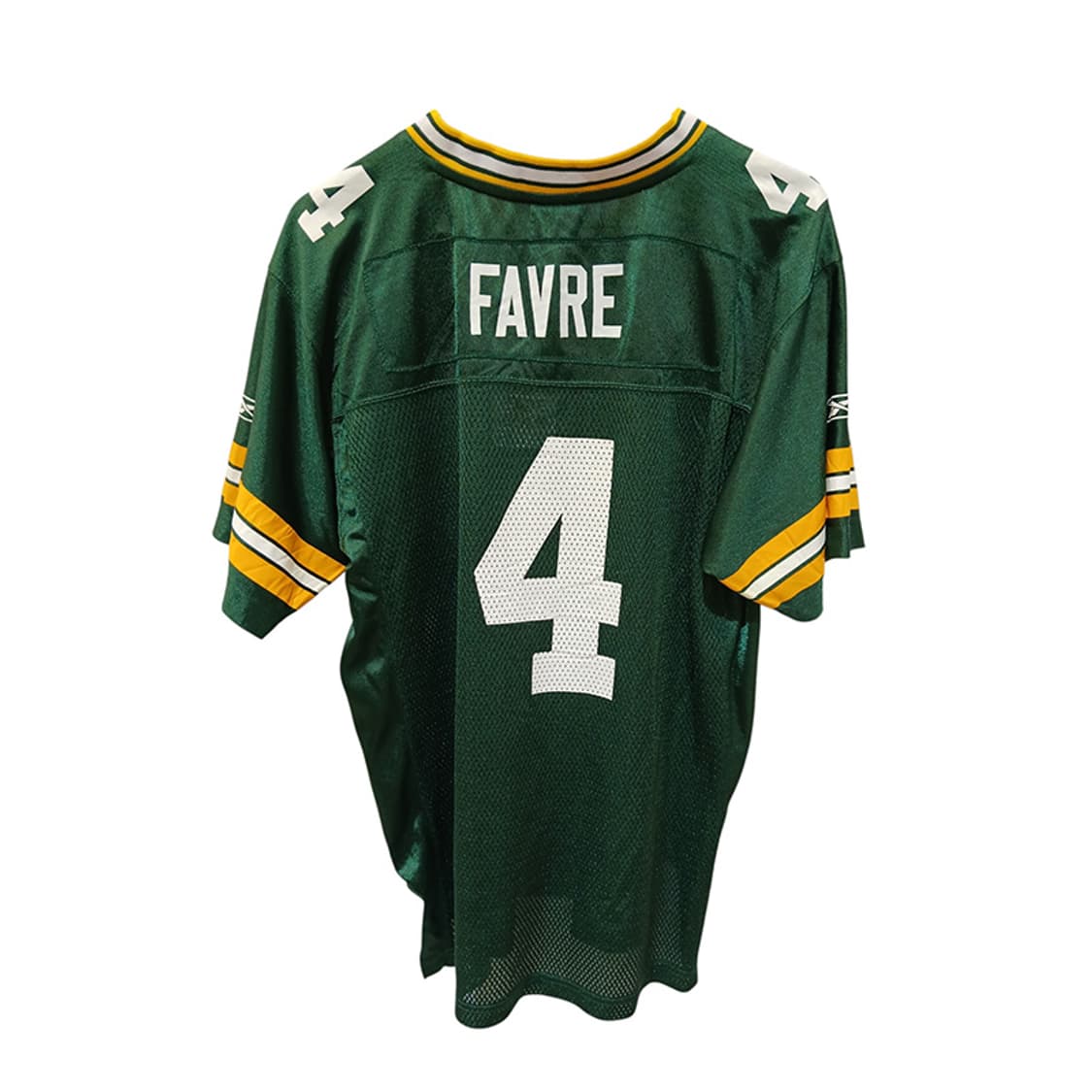 리복 NFL 딥그린 옐로 하키 유니폼 상의 XL 상품이미지2