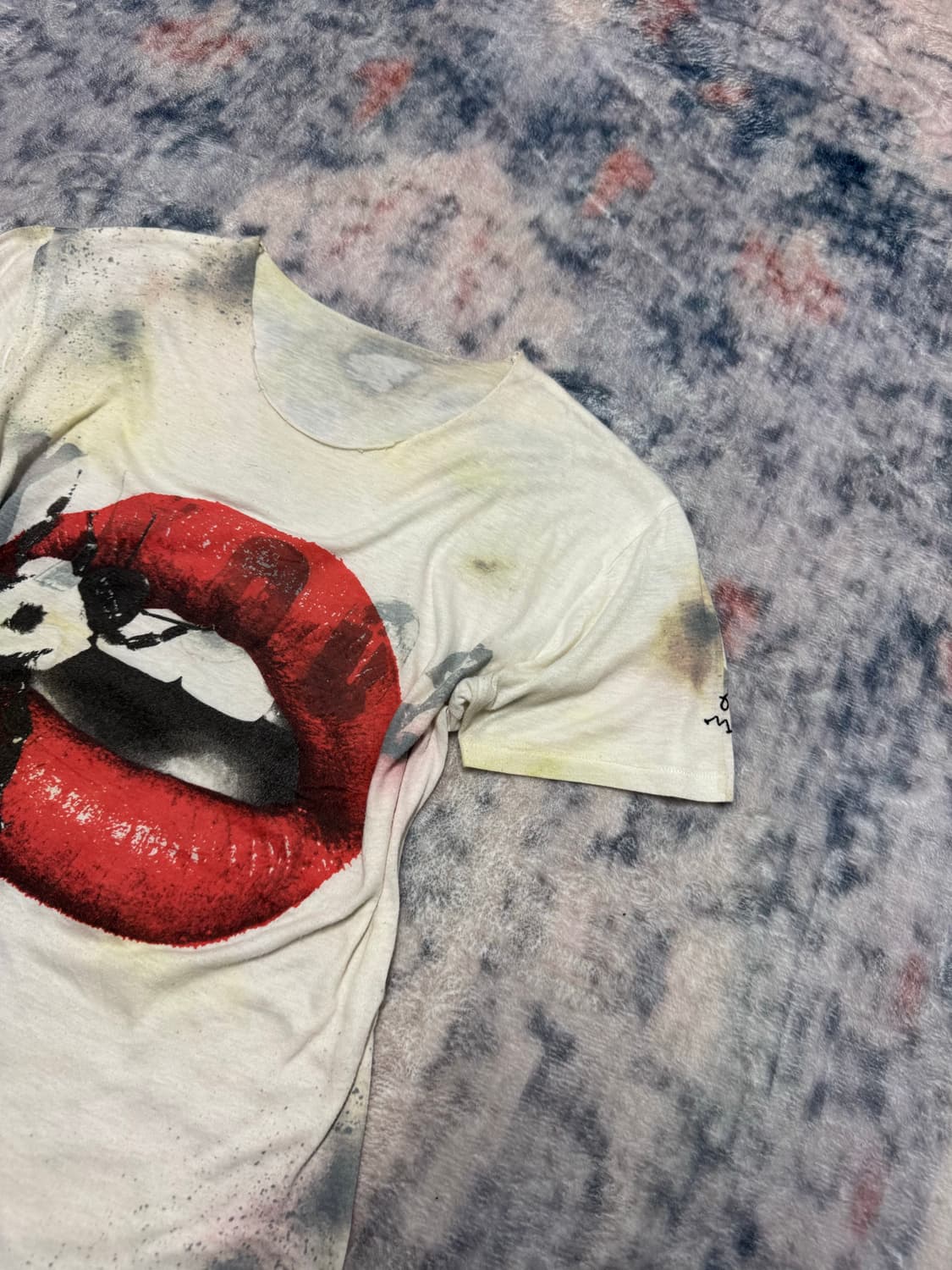 Maxsix lips printing t shirts 상품이미지4