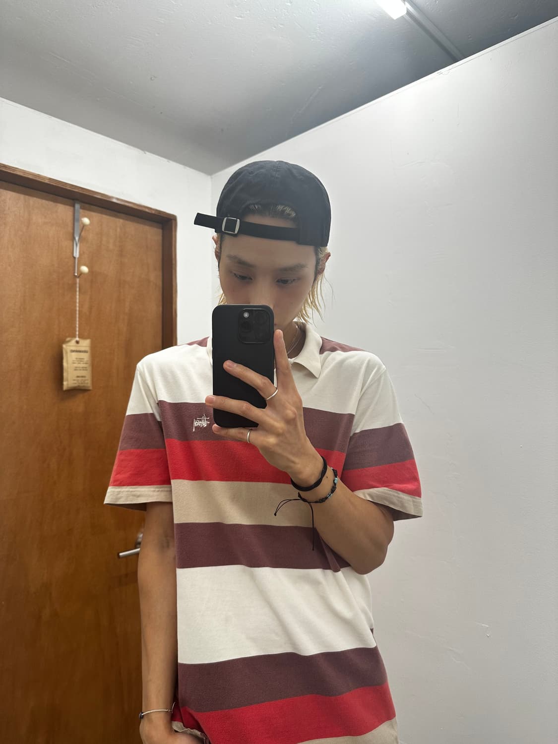 스투시 STUSSY 00s Border Polo T-shirt 상품이미지9