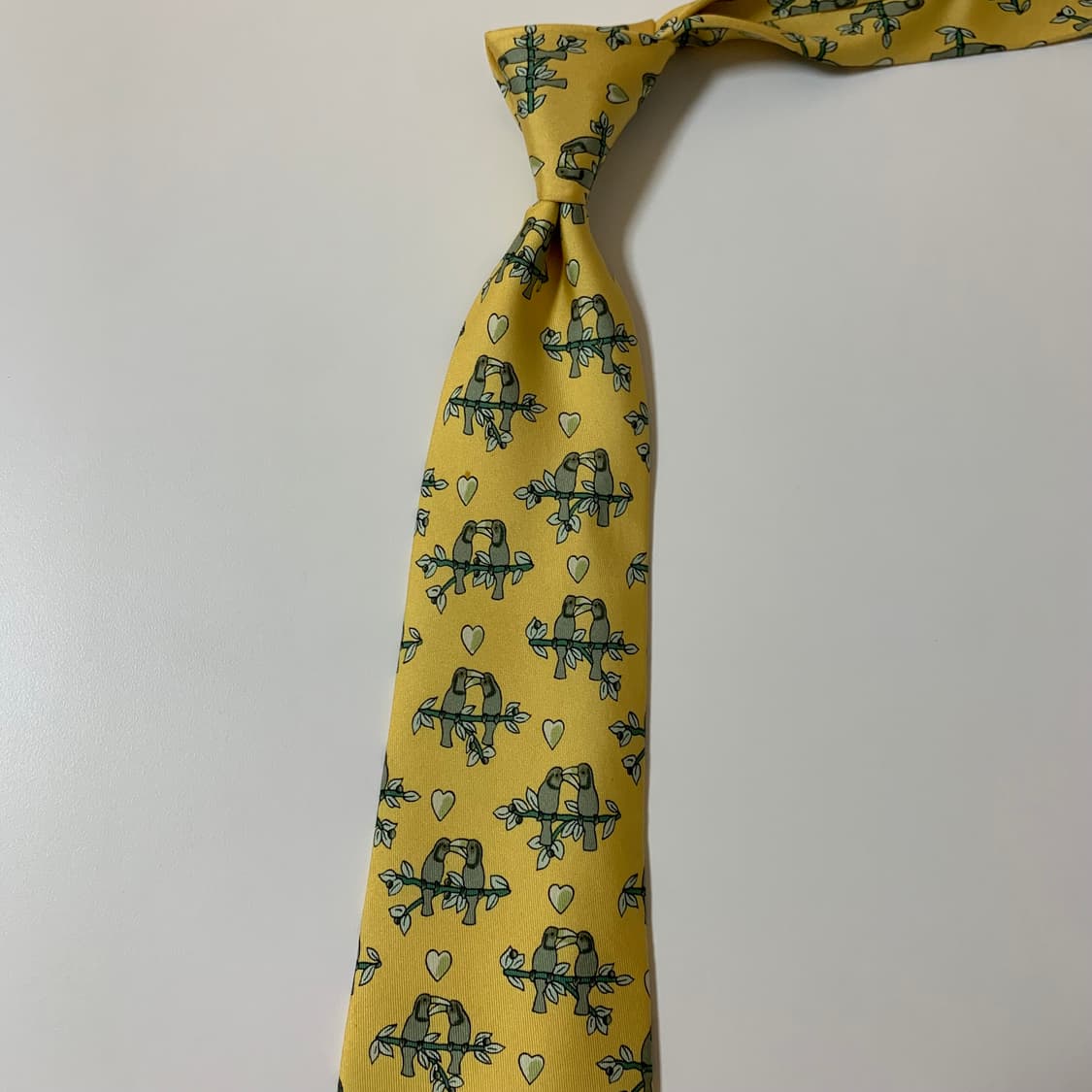 에르메스(HERMES) 명품 100실크넥타이 정장 A등급 8.8cm 상품이미지7