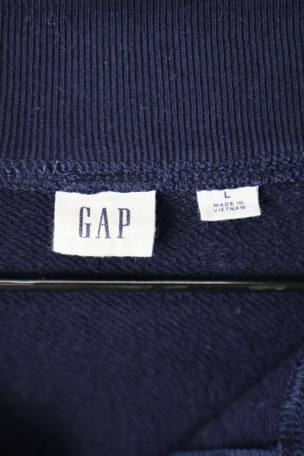 GAP Logo Half Zip Sweatshirt 상품이미지5