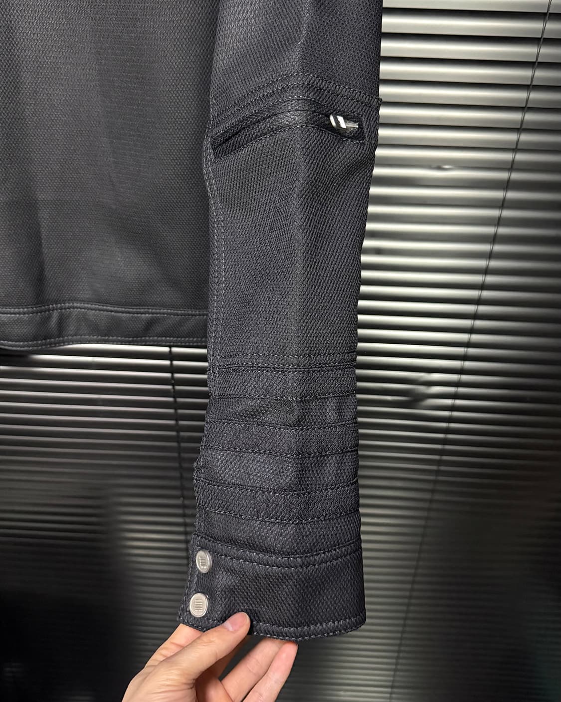 자라 라이더 바이커 락시크 고스 펑크 고딕 워크 자켓 집업 블랙 M 95 상품이미지5