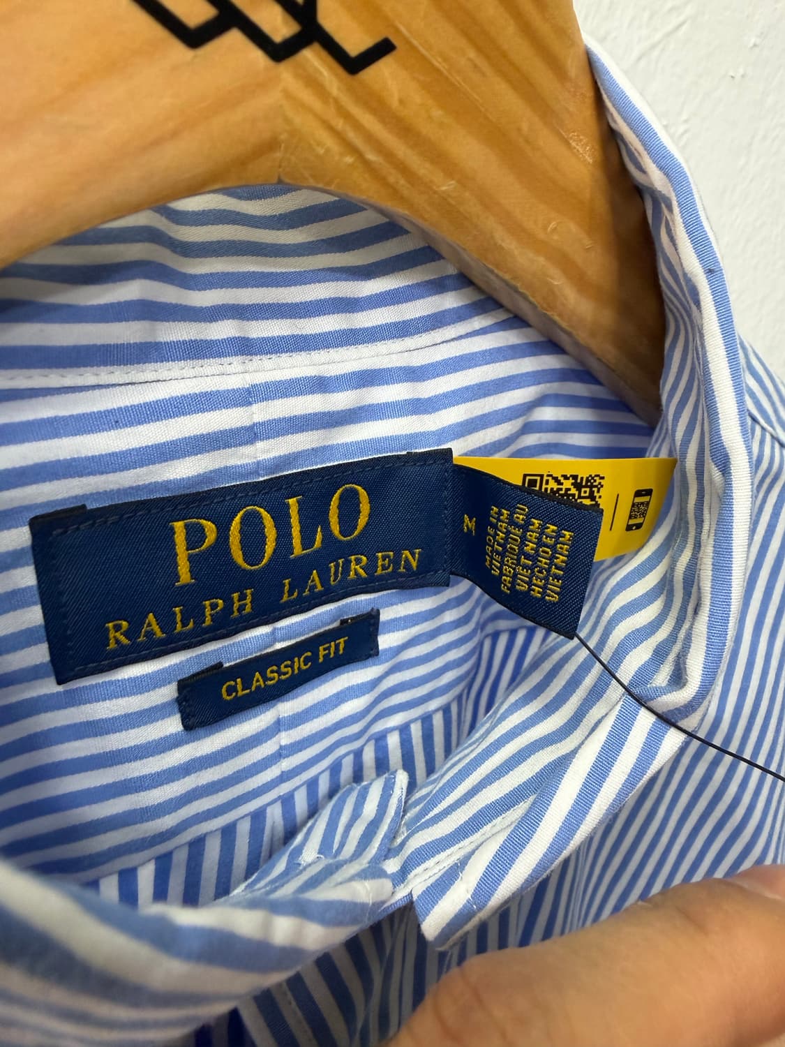 새제품) 폴로랄프로렌 신형 정품 스트라이프 셔츠 M 상품이미지7