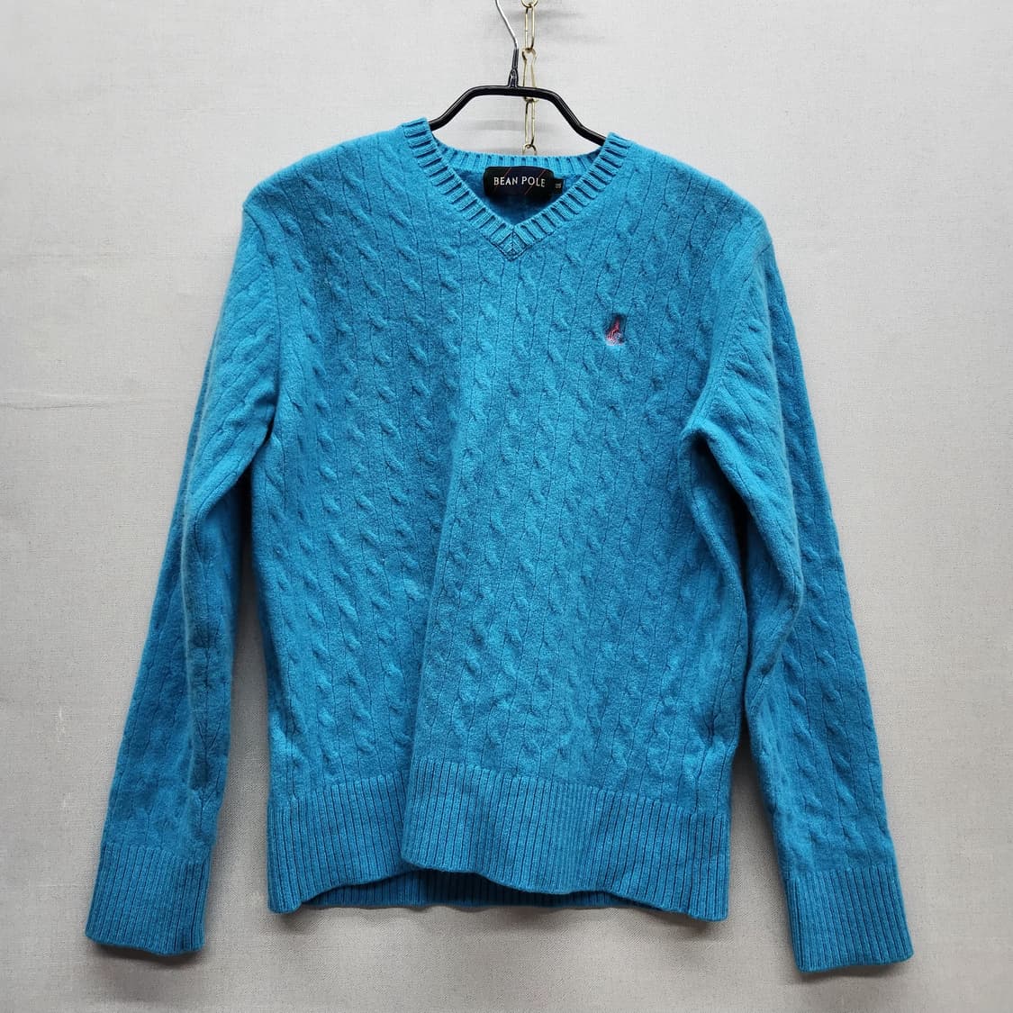 빈폴 로고 케이블 니트 95(S) 상품이미지1