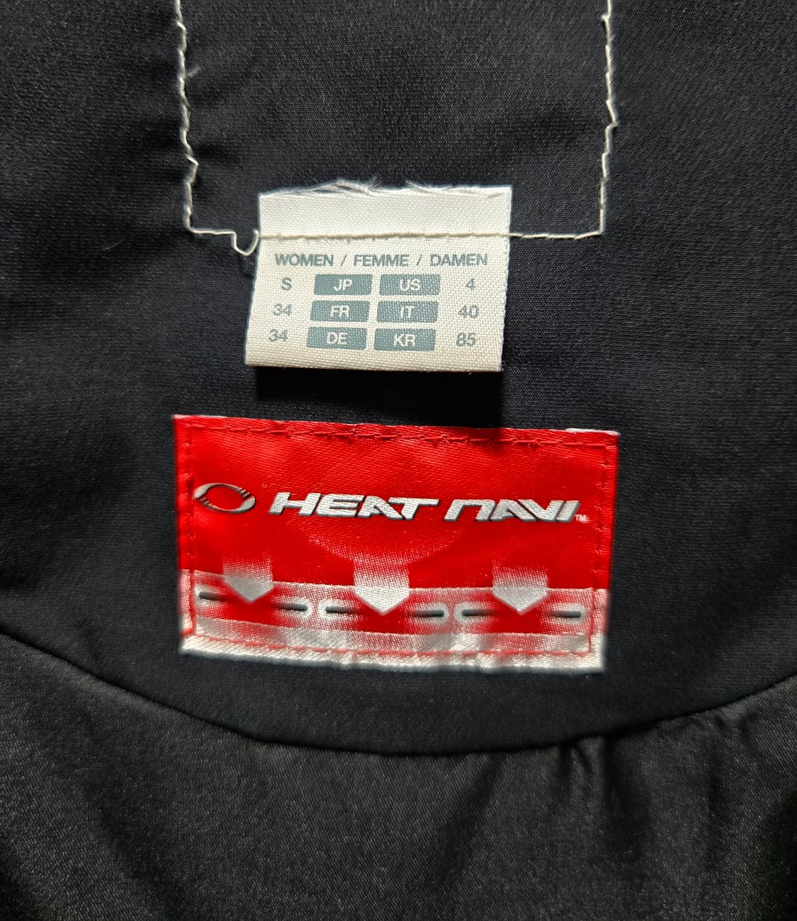 데상트 히트나비 덕다운 패딩점퍼 85 상품이미지8