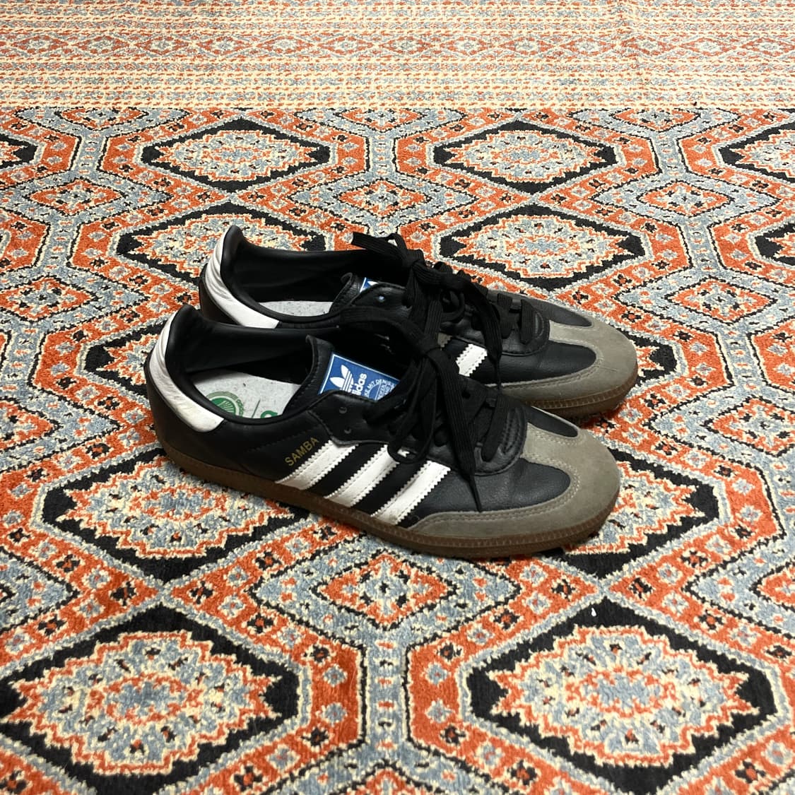 아디다스 삼바 블랙 운동화 스니커즈 US6.5 상품이미지1