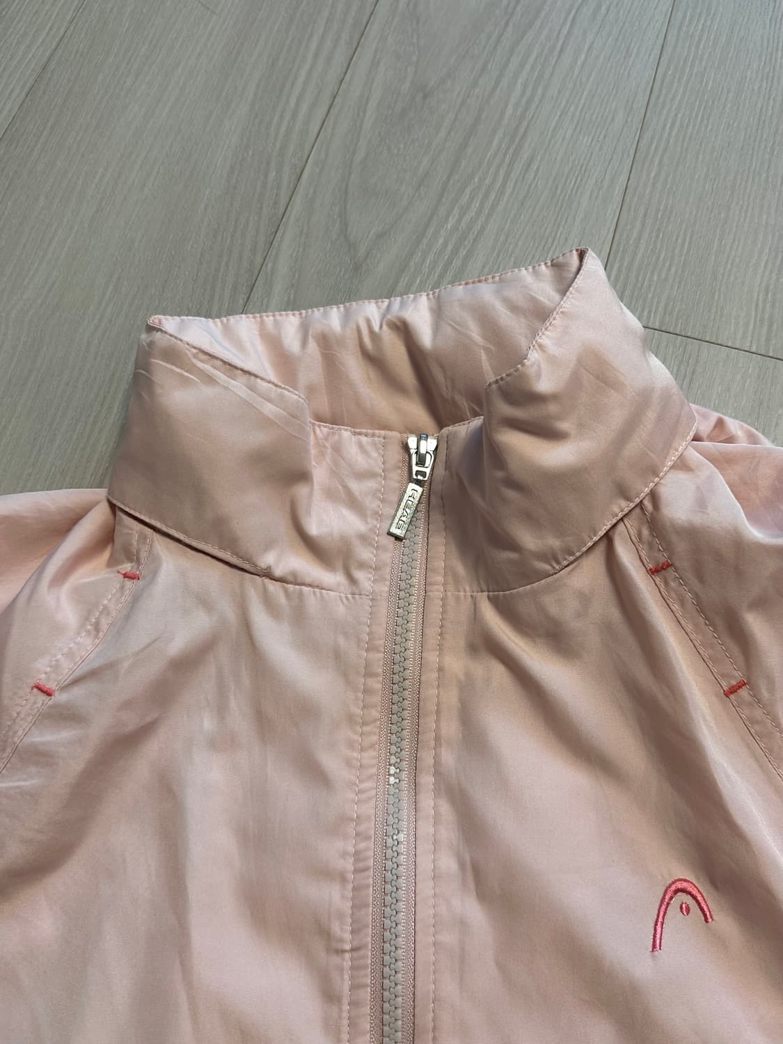 빈티지 헤드 연핑크 바람막이 상품이미지3