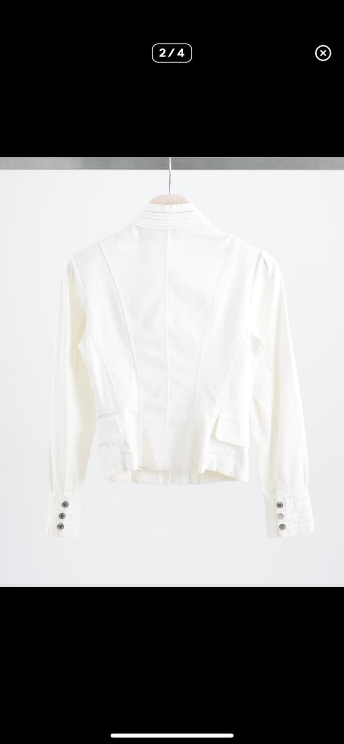 돌체앤가바나 화이트 자켓 셔츠 상품이미지5