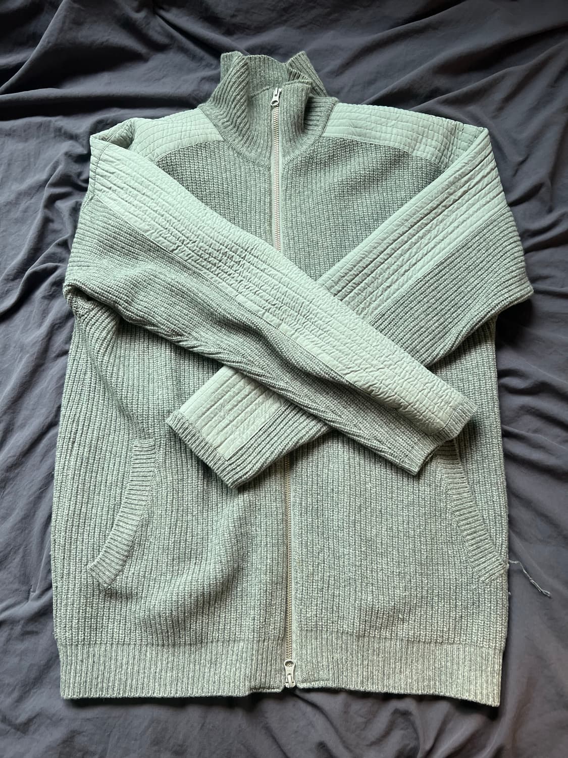 HGBB STUDIO 집업 니트 상품이미지1