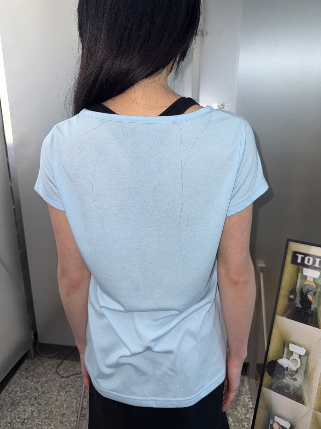 Corset print tee 상품이미지3