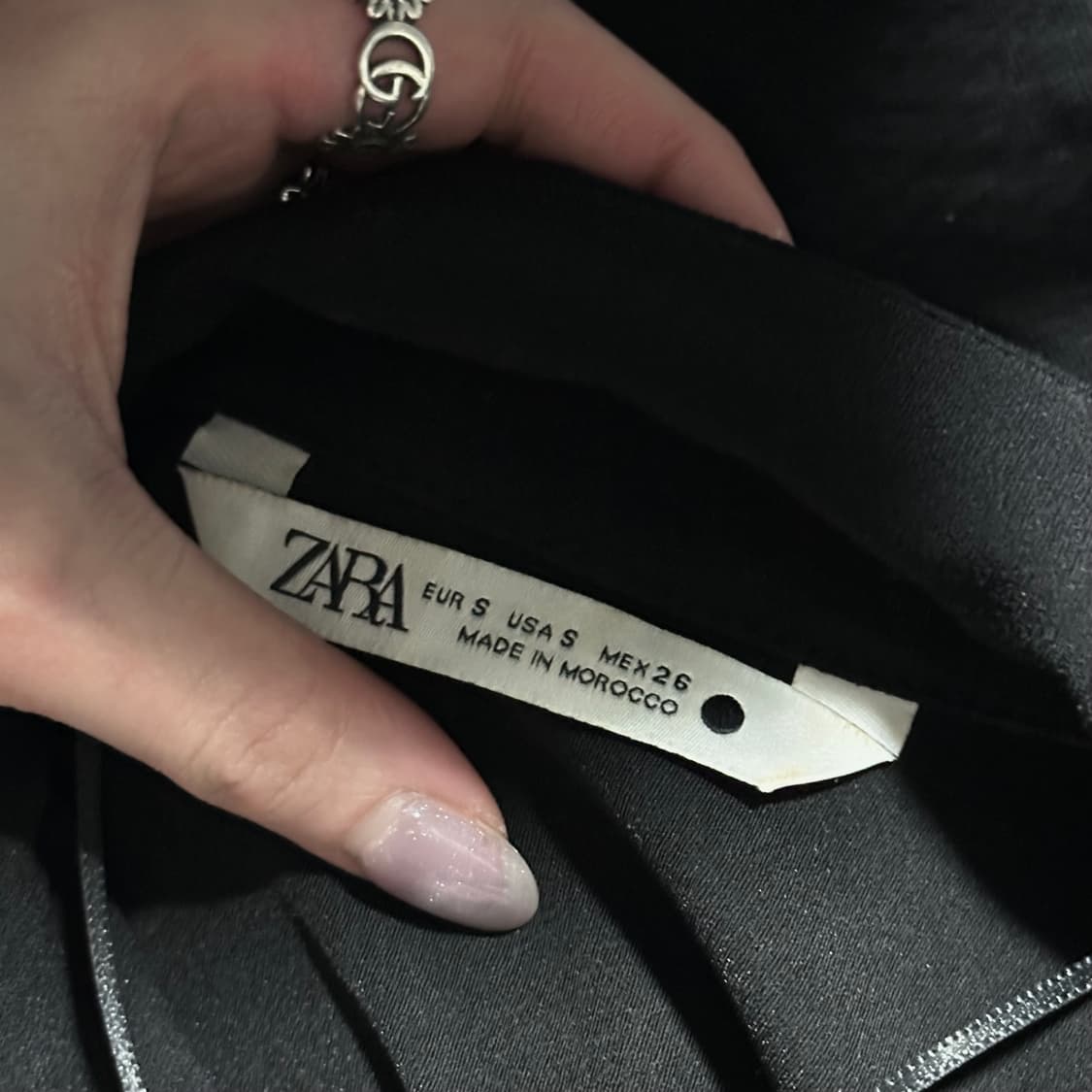 자라 크롭 블라우스 상품이미지3