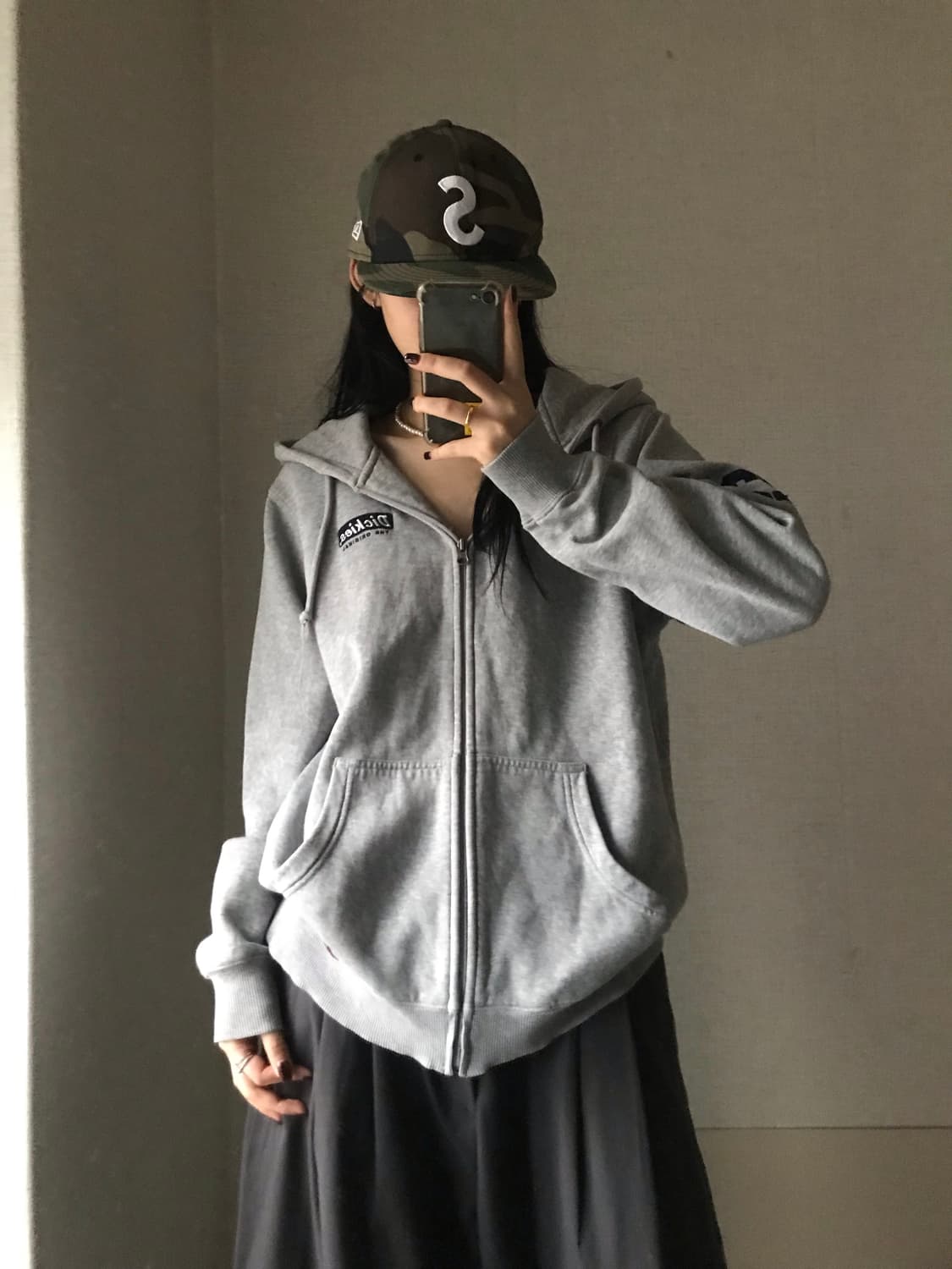 디키즈 그레이 후드집업 상품이미지5