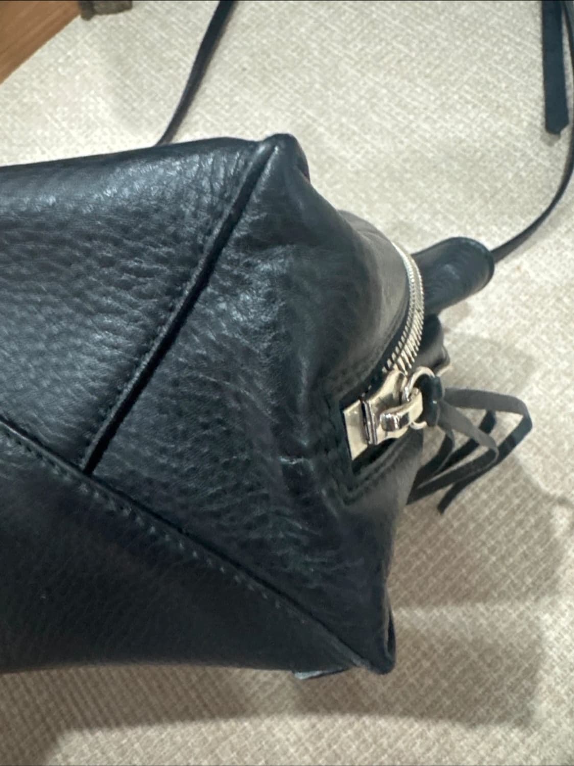 발렌시아가 파피에르 A6 블랙 토트백 상품이미지9