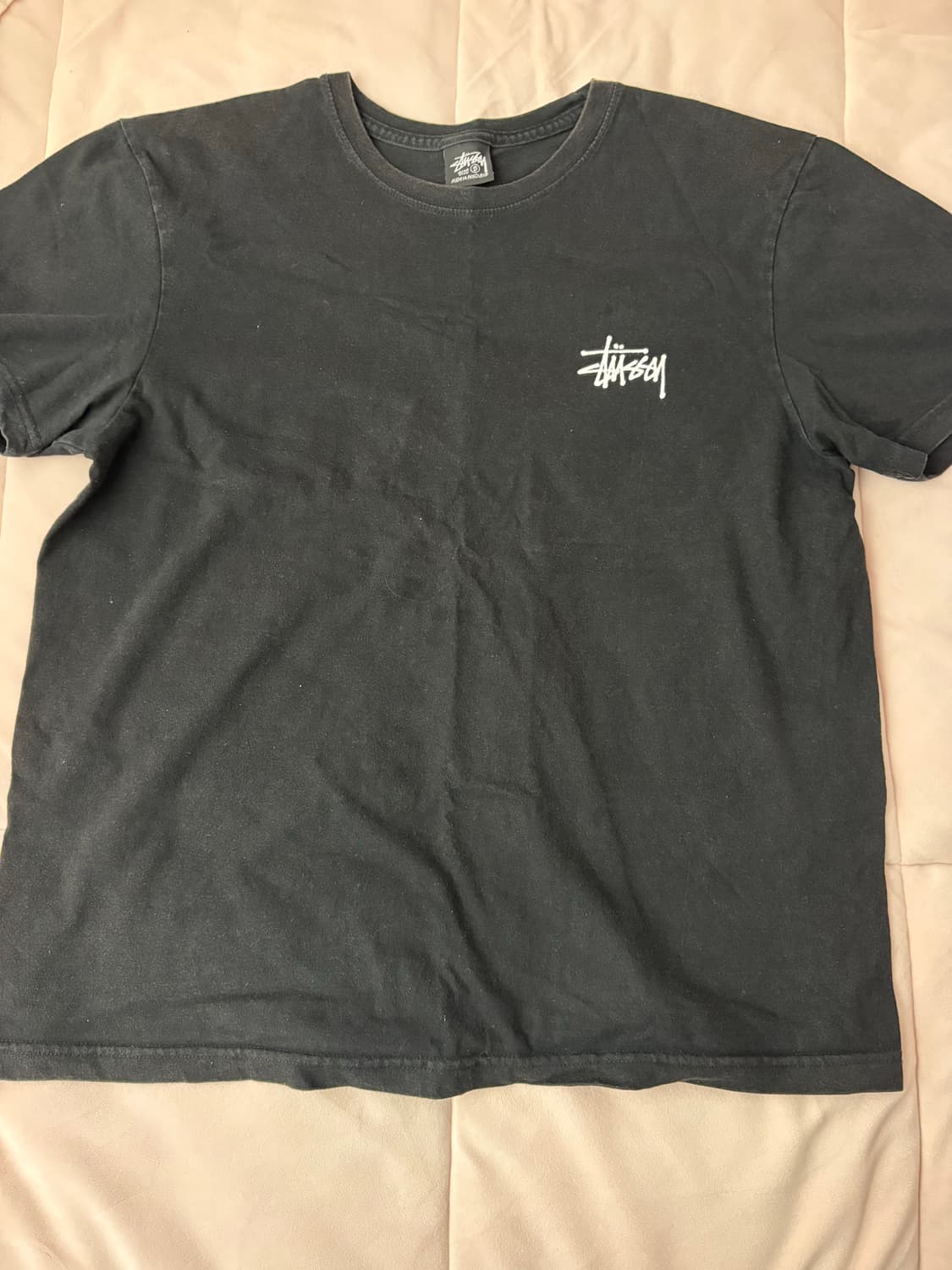 스투시 반팔 블랙 상품이미지1