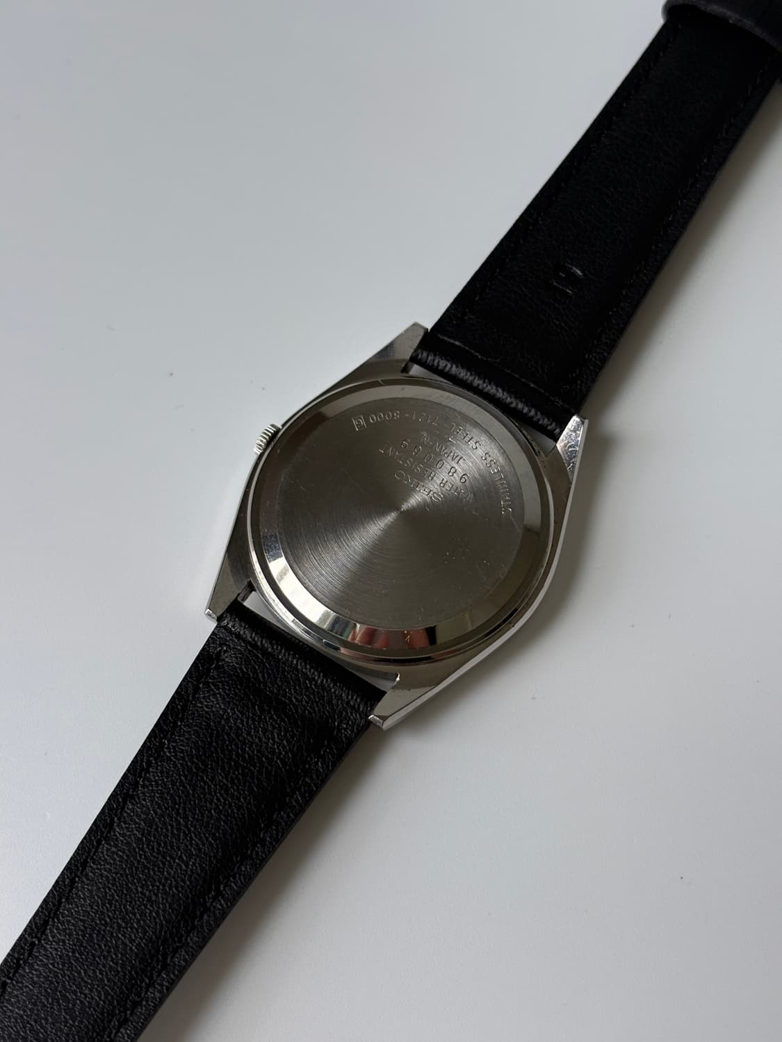 1980s Linen Dial Silver Quartz 상품이미지6