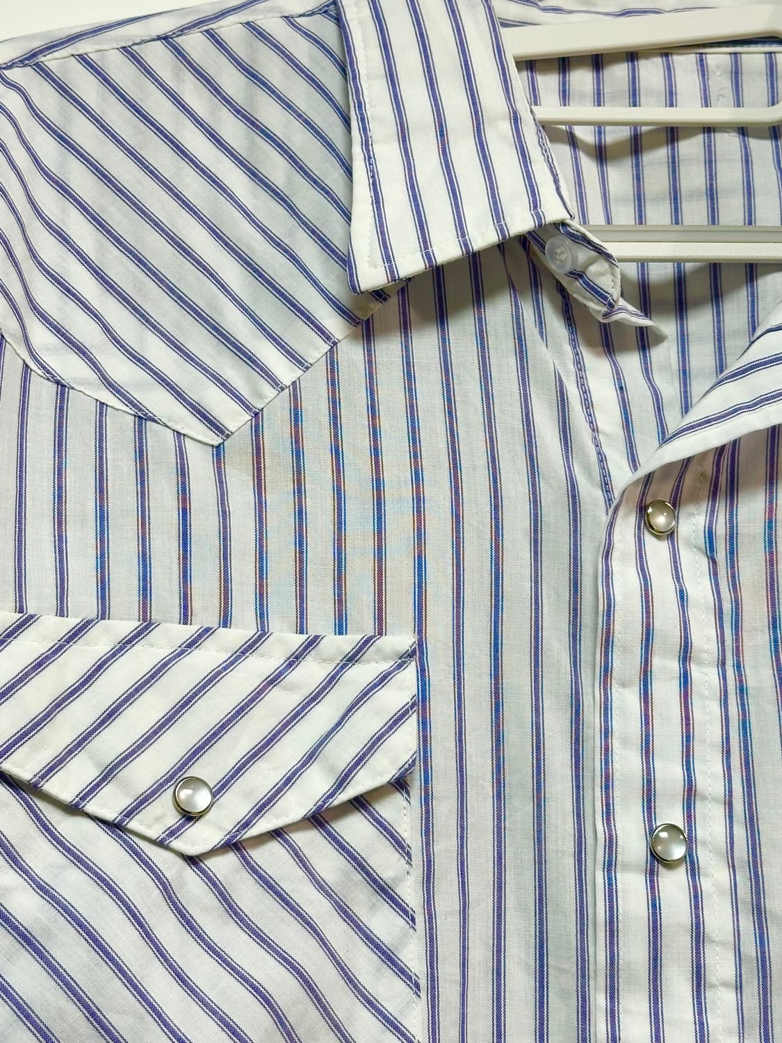 스트라이프 웨스턴 남방 긴팔 셔츠 상품이미지2