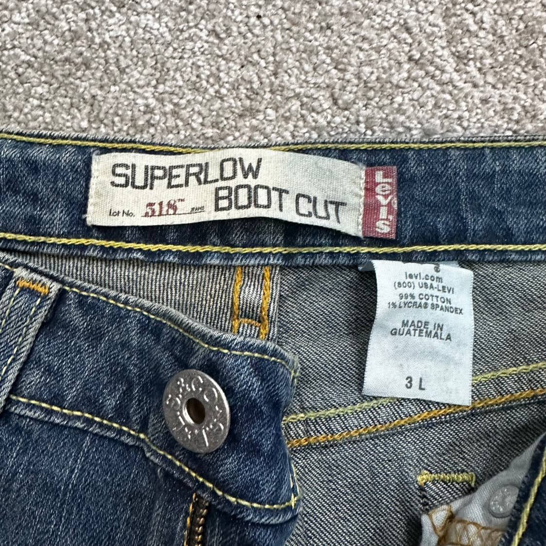 리바이스518 부츠컷(26) 상품이미지2