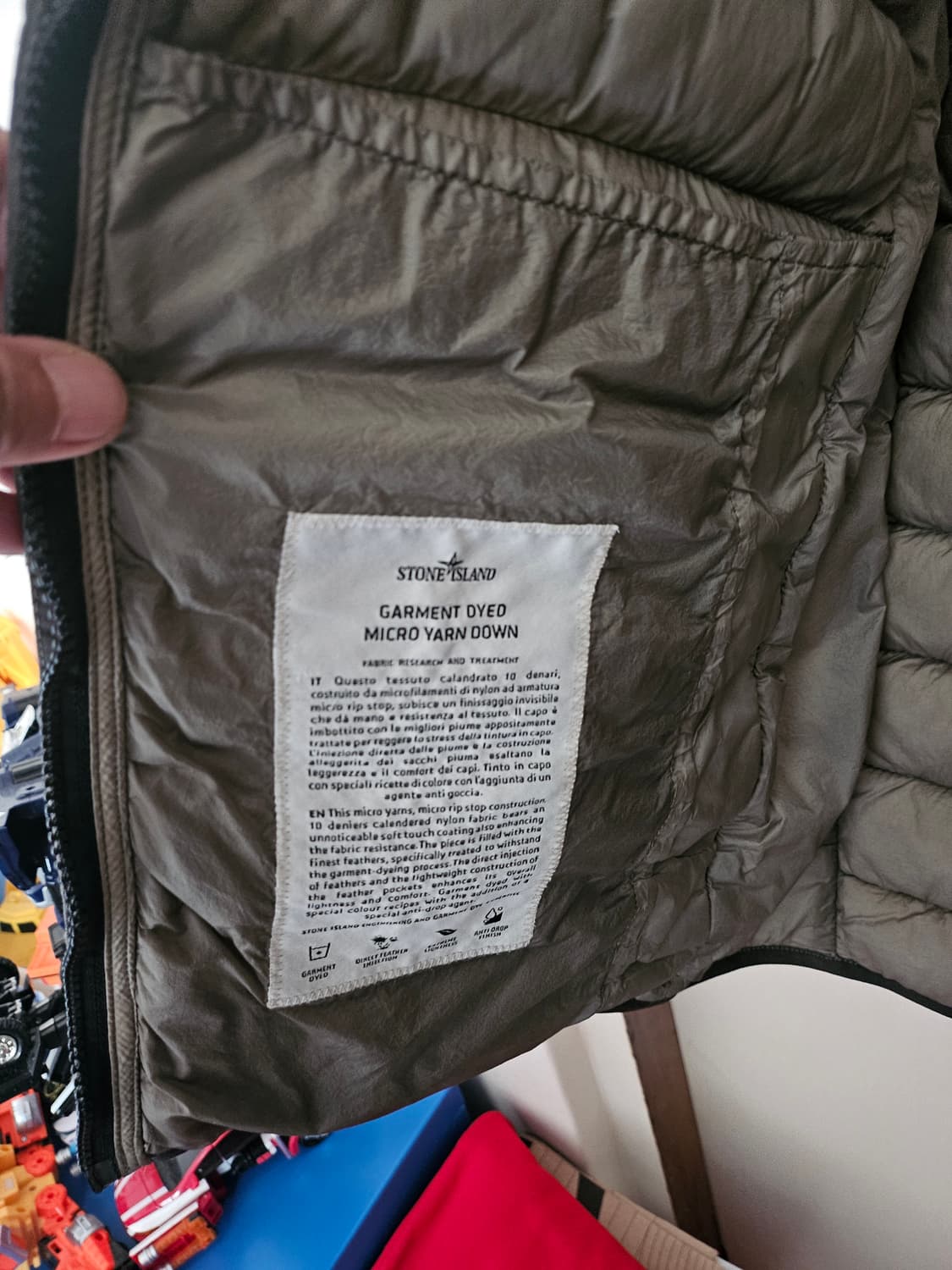 스톤아일랜드 경량패딩L 상품이미지7