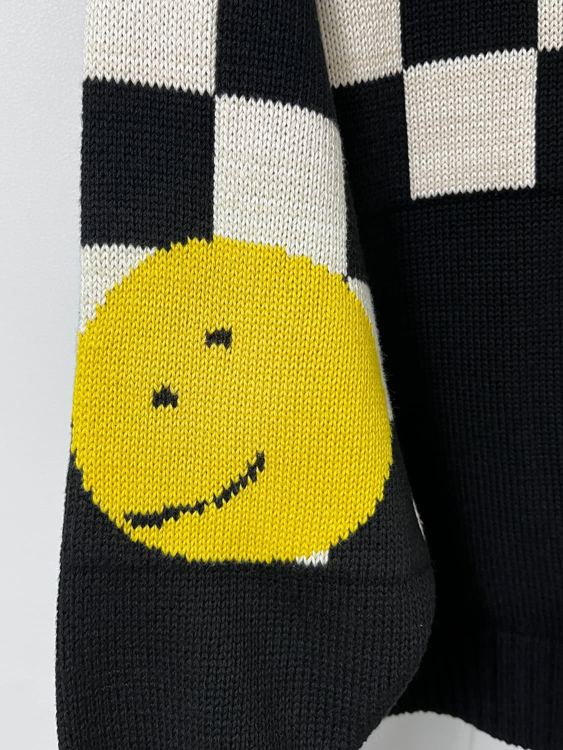 캐피탈 체커 플래그 스마일 스웨터 새상품 싸게팝니다! 상품이미지5