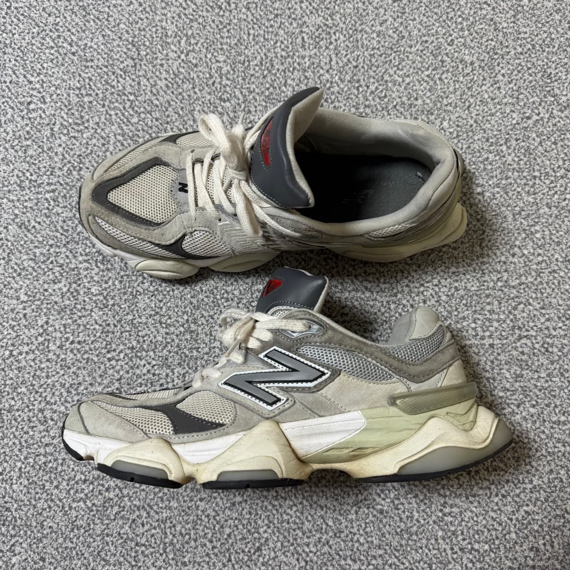 [정가 19만원] 뉴발란스 9060 그레이 265 상품이미지6