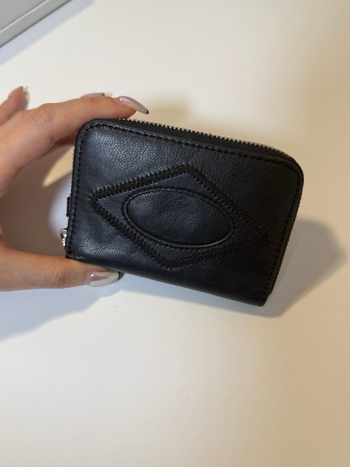 미스치프 롬버스 집 어라운드 월렛 블랙 상품이미지4