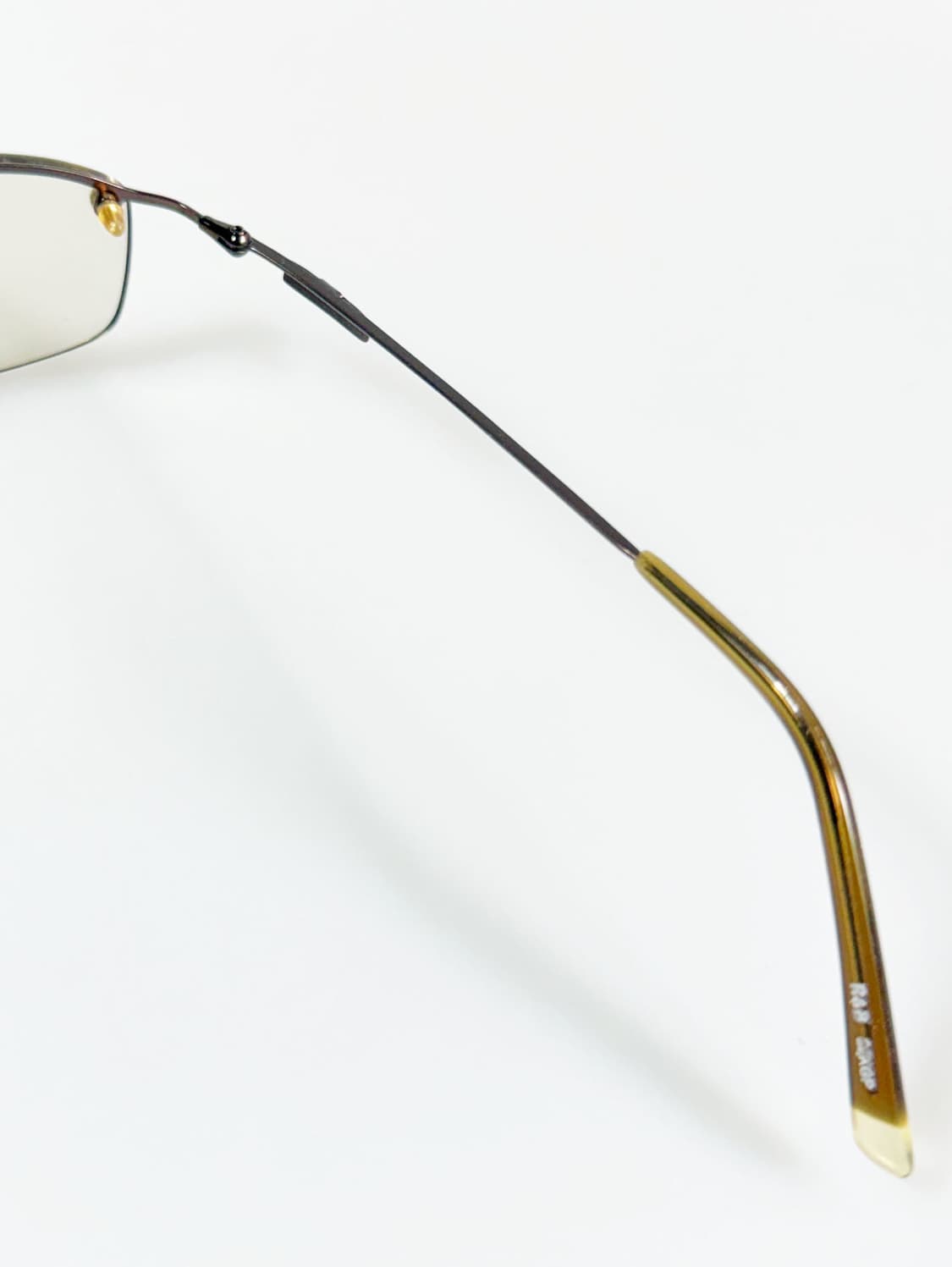 R&B EYEWEAR 무테 스퀘어 메탈 프레임 빈티지 안경 상품이미지6