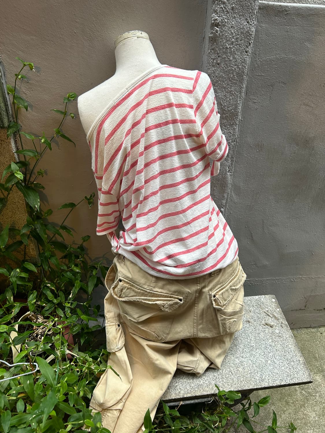 JPN 러블리 COLZA 러블리 핑크 리본 티셔츠 상품이미지3
