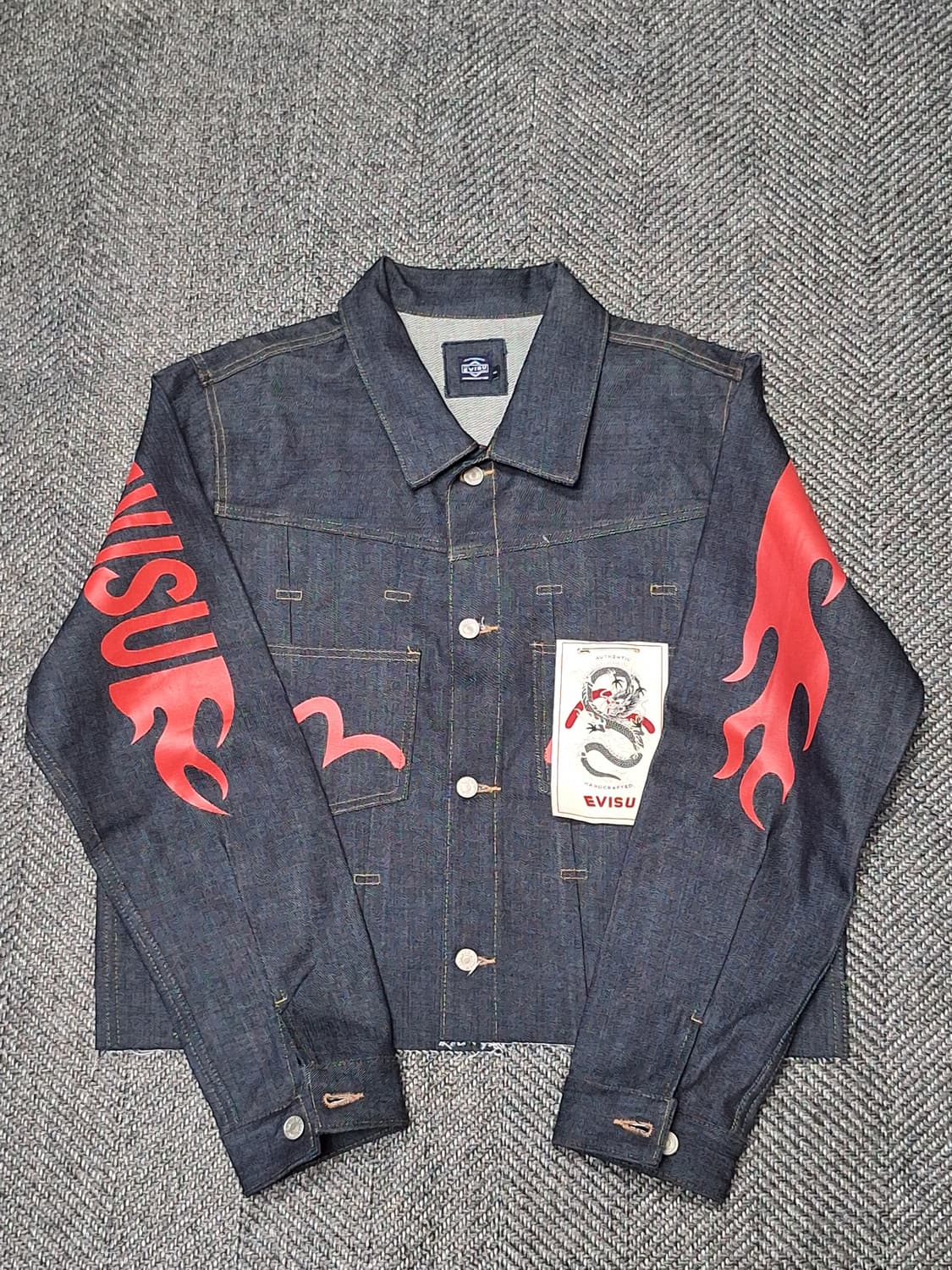 에비수 데님 자켓  상품이미지1