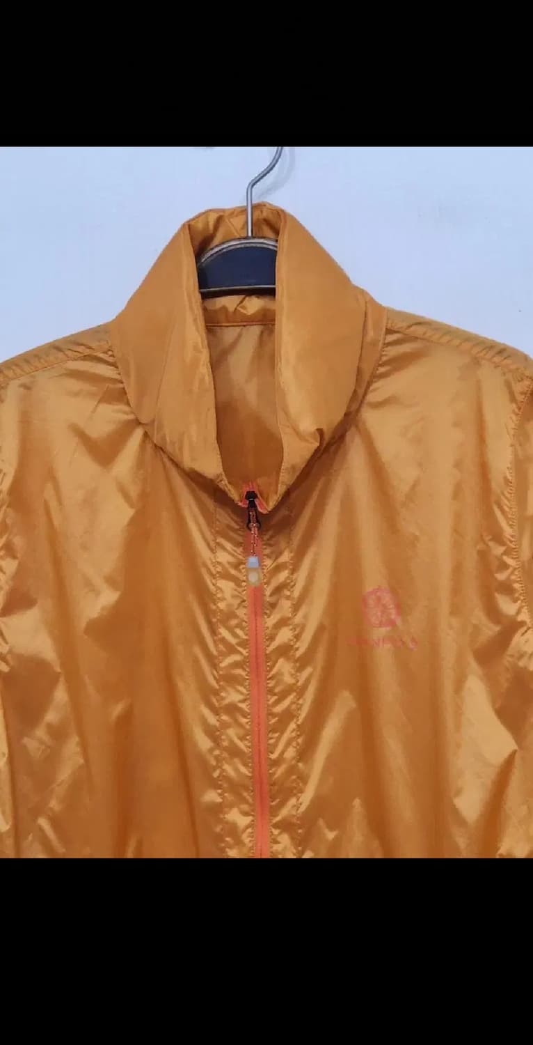 (100) 빈폴 바람막이 점퍼 오렌지색 아웃도어 윈드스토퍼 자켓  상품이미지2