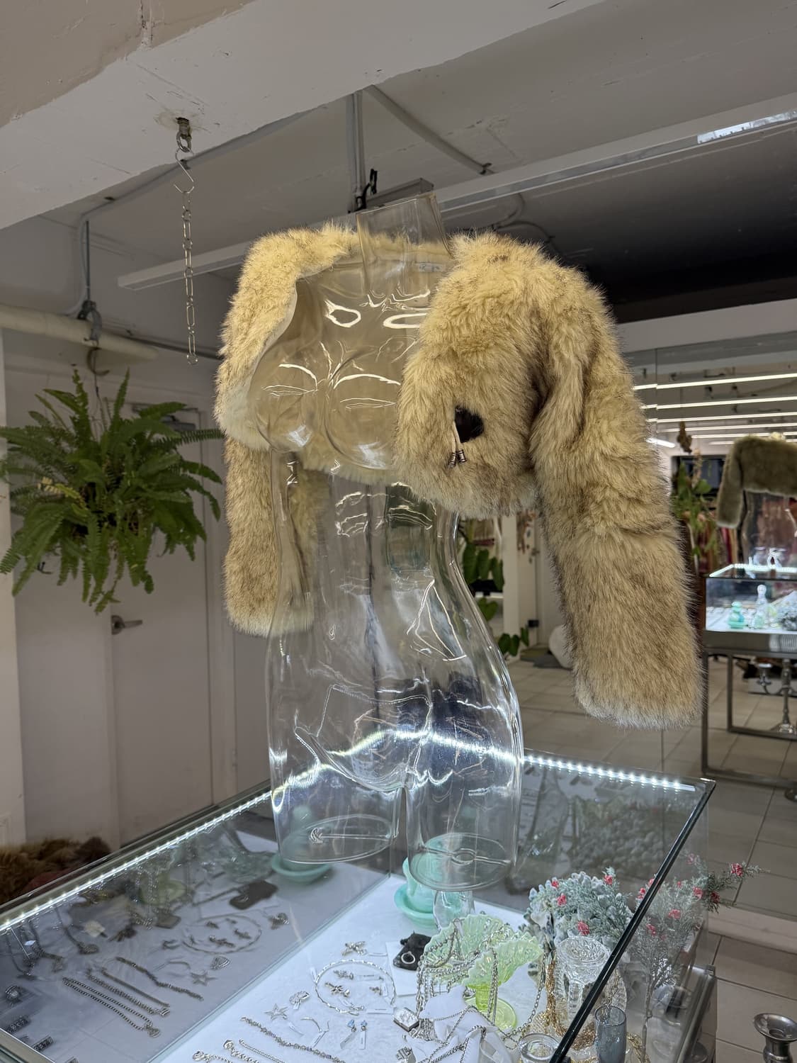 fake fur bolero 상품이미지1