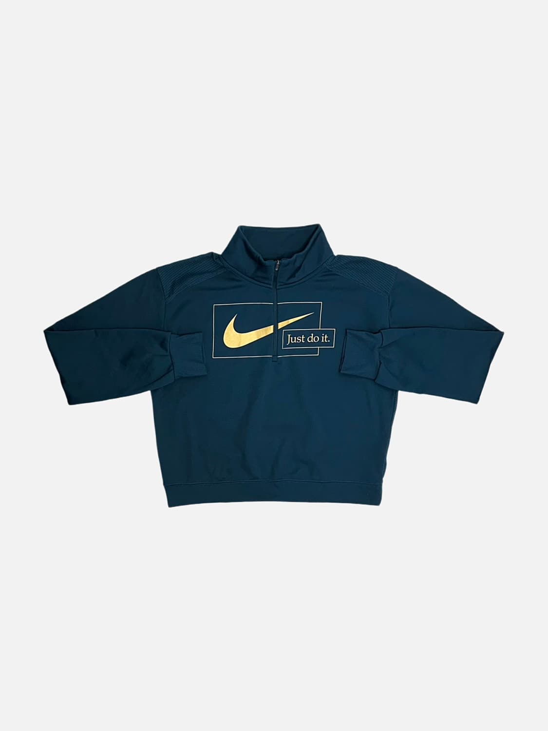 나이키 저스트두잇 스우시 반집업 져지 크롭티 상품이미지1