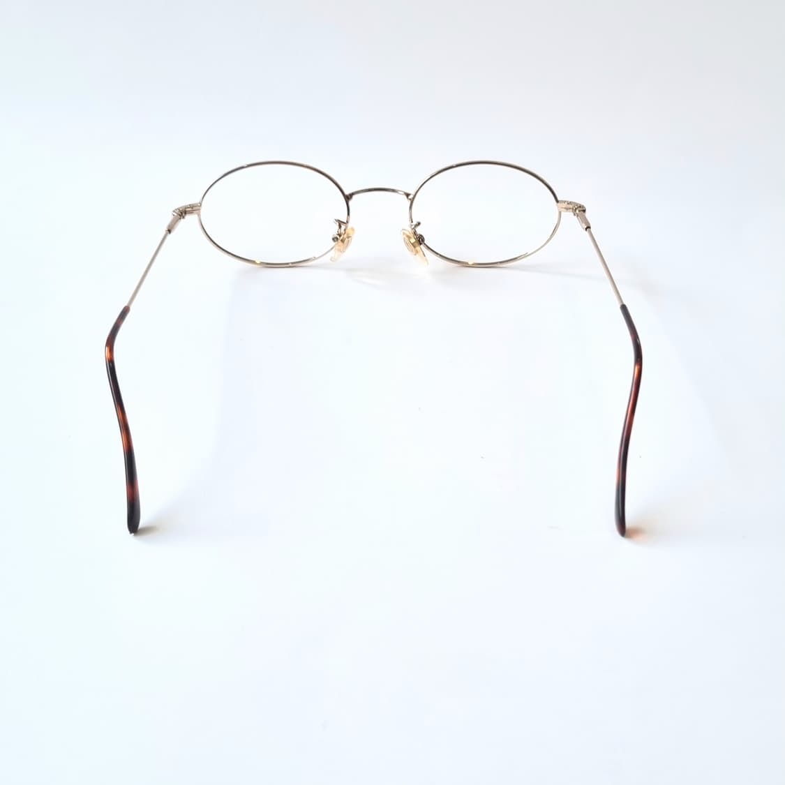 진열상품 타원형 스텐다드 골드 안경테 396 상품이미지5
