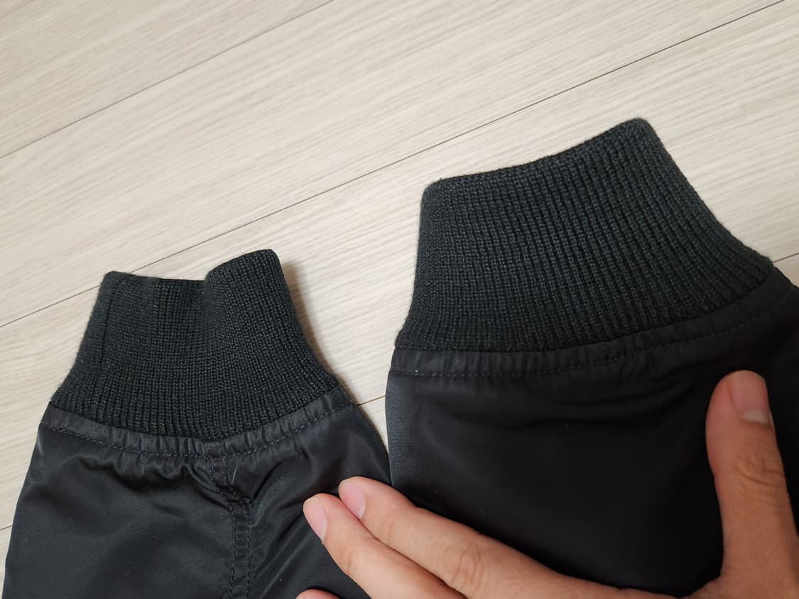 폴로 ma1 ma-1 항공 점퍼 자켓 블랙 상품이미지5
