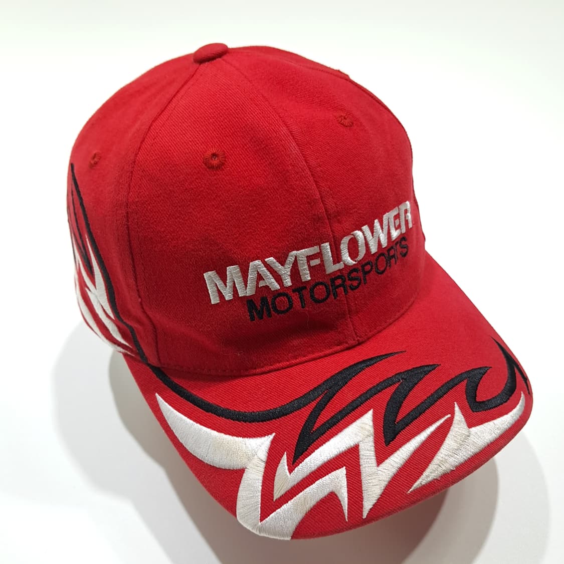 아메리칸 니들 메이플라워 모터스포츠 불꽃 레드 볼캡 모자 P2098 상품이미지2