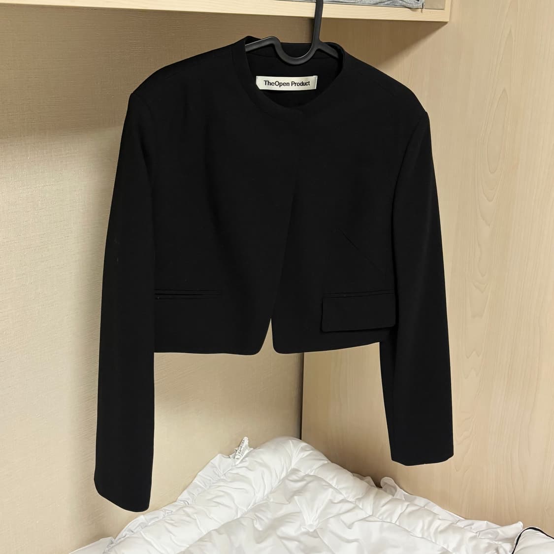 OPENYY(더오픈프로덕트) 크롭자켓 블랙 상품이미지2