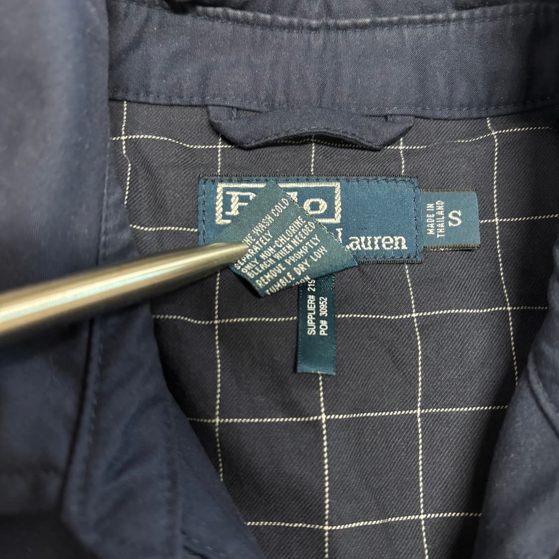 올드 폴로 네이비 스윙탑 블루종 자켓 상품이미지4