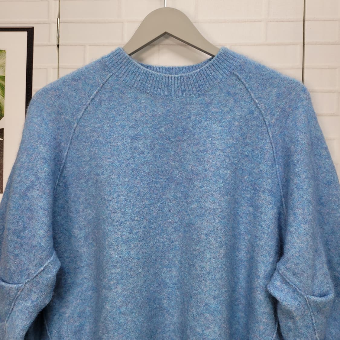 SYSTEM 한섬 시스템 라운드넥 니트 울 스웨터 프리사이즈 상품이미지2