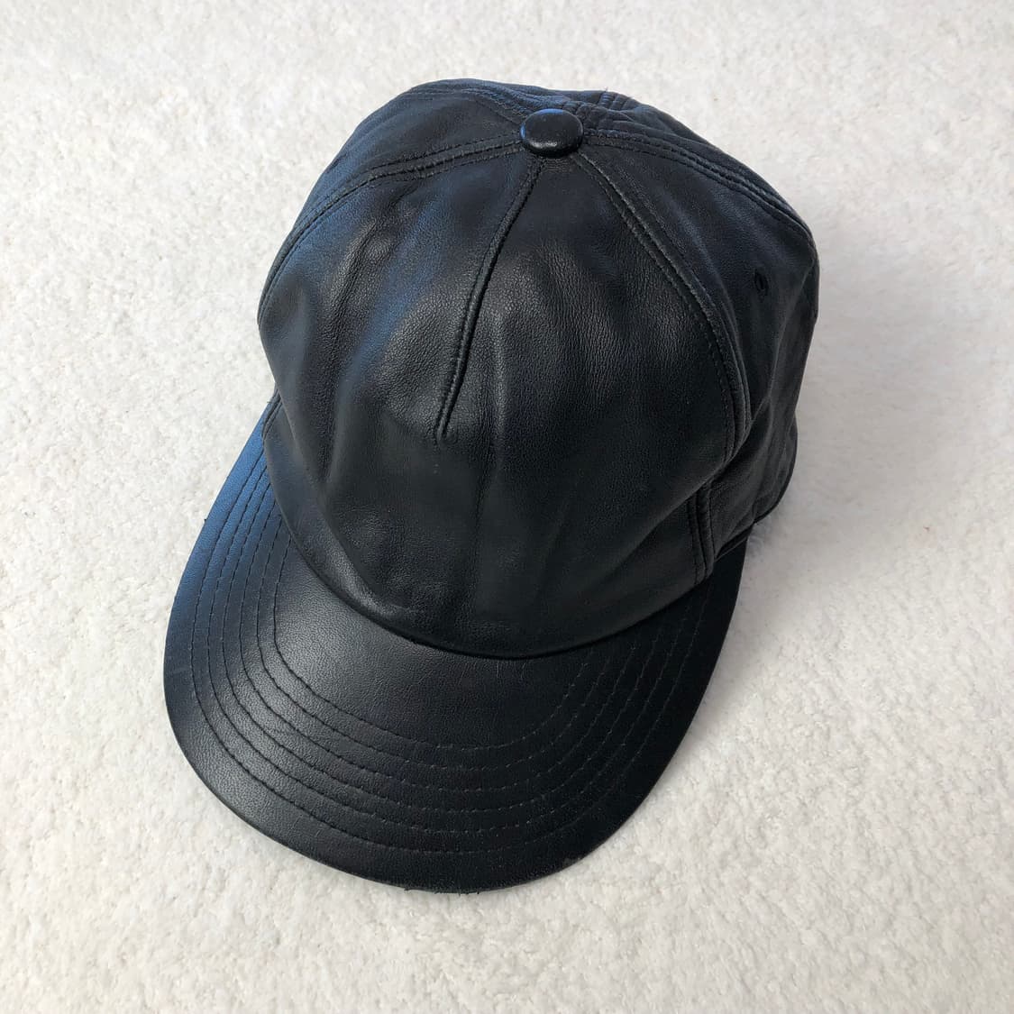 릭오웬스 다크쉐도우 레더볼캡  상품이미지1