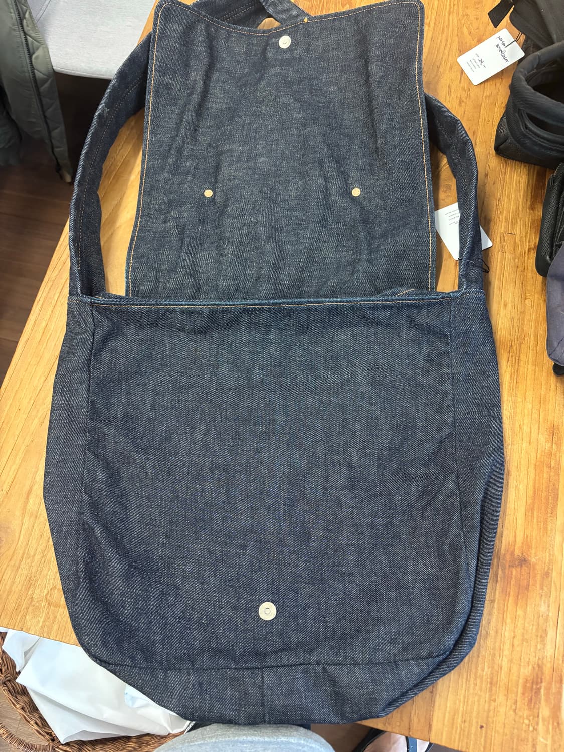 Evisu denim mail bag 상품이미지3