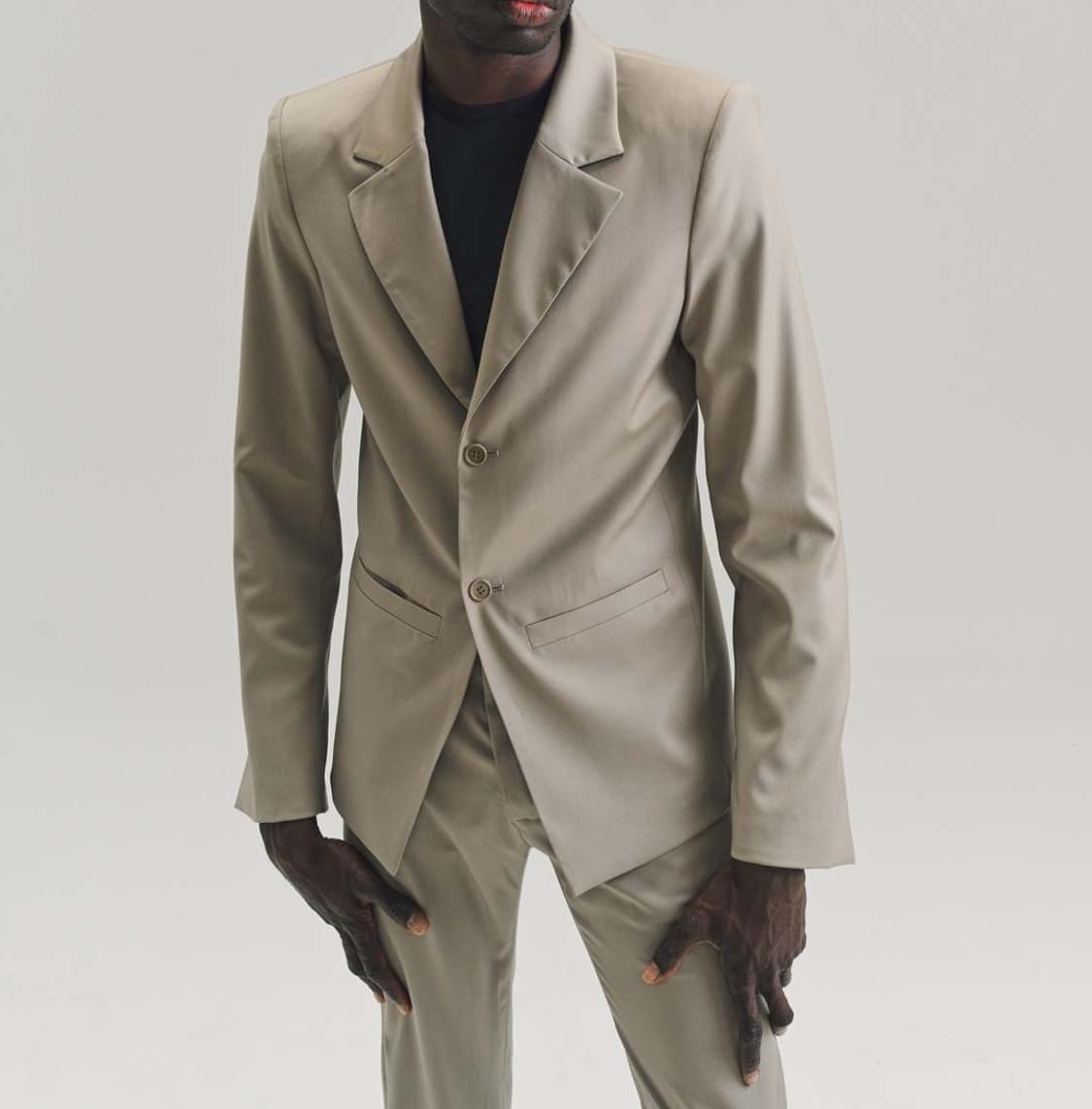 m) 가브리엘라 콜 가먼츠 로로피아나 투 버튼 블레이저 상품이미지6