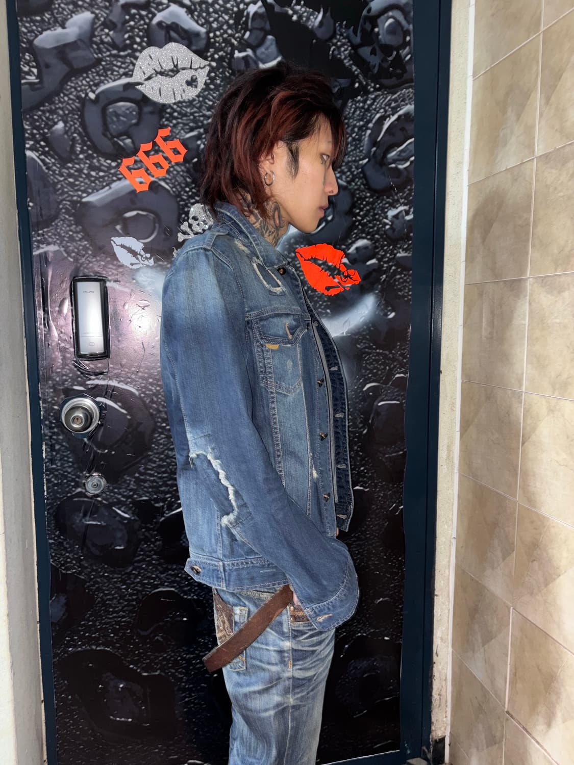 Buckaroo grunge detail denim jk 상품이미지4