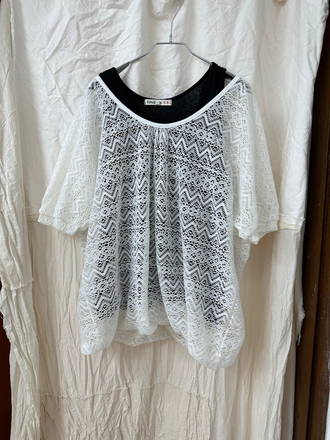 cutie blonde sleeveless+lace 상품이미지2