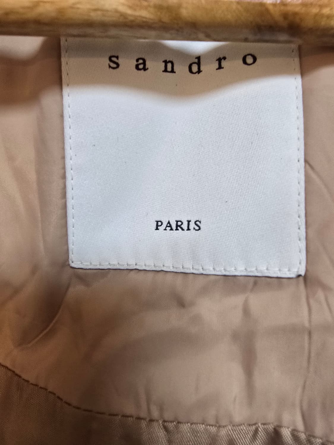 Sandro 여성 오버핏 구스다운 롱 패딩 (54호) 새상품급 상품이미지7