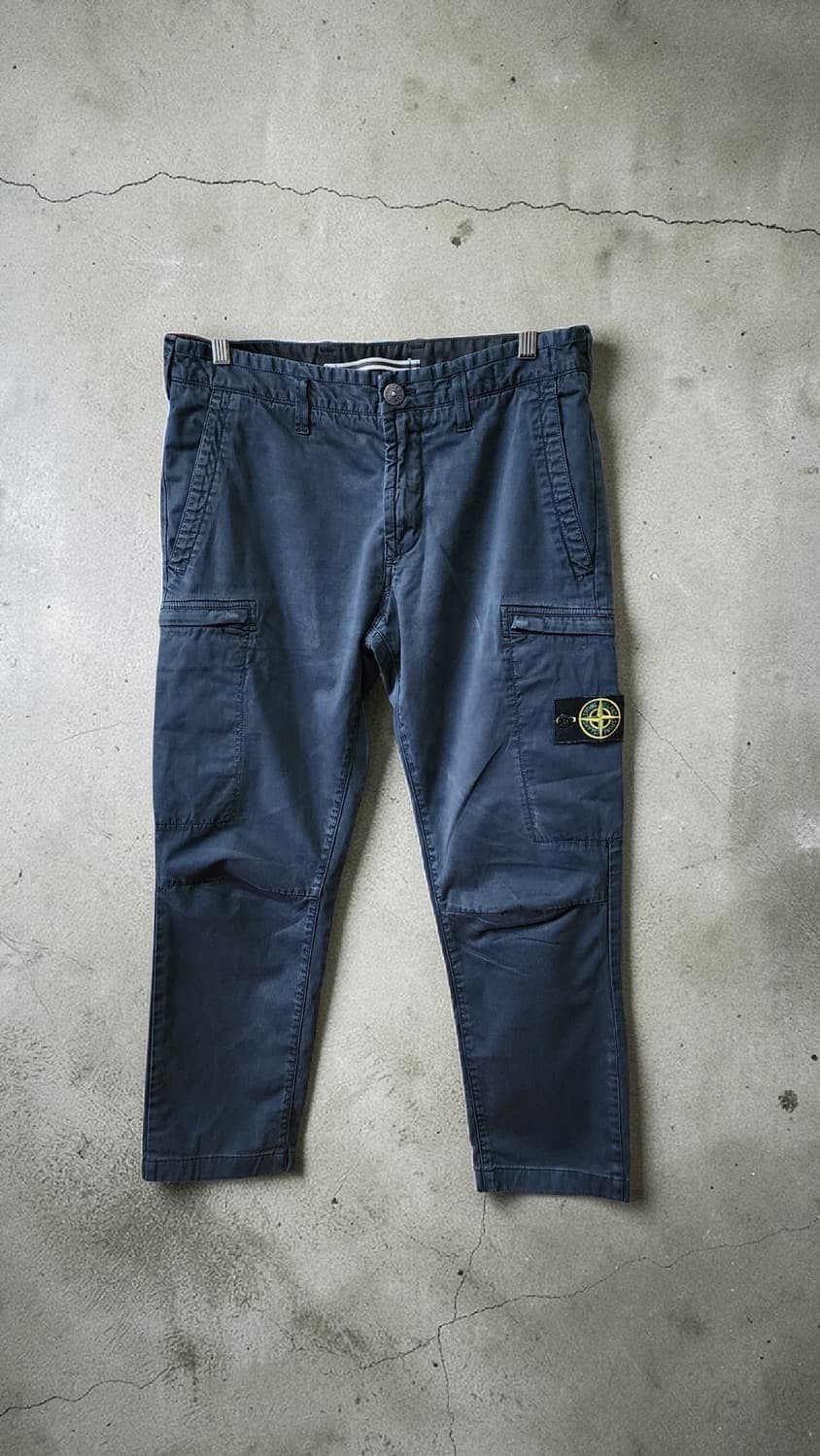 STONE ISLAND 스톤아일랜드 카고 바지 네이비 상품이미지1