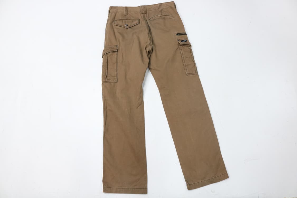 빈티지 캐러멜 브라운 멀티 포켓 카고 팬츠 (W30) 상품이미지6